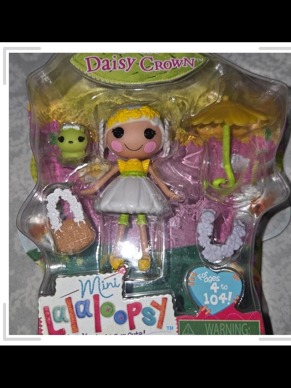 Lalaloopsy Mini Happy Daisy Crown Doll brand new in package
